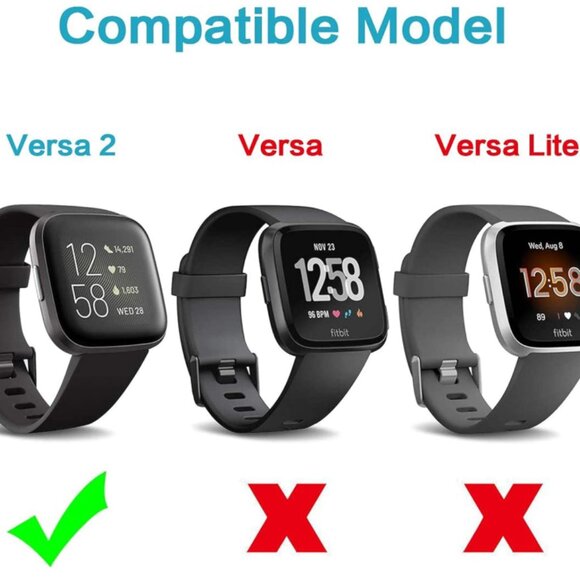 Versa 2 by FitTurn 2 Pack Hot Pink Charging Set - Picture 5 of 6